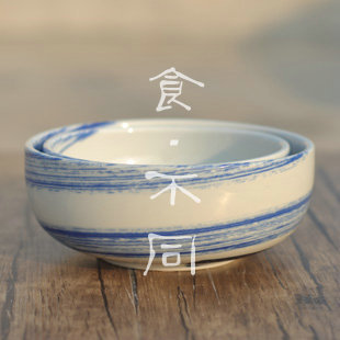 预售款食不同日本陶瓷餐具日式和风陶瓷碗米饭碗面碗汤碗粥碗手绘