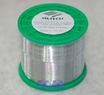 原装荷兰SILTECH 银彩焊锡 银爱含银焊锡 粗1.0mm 500g 2100元/圈