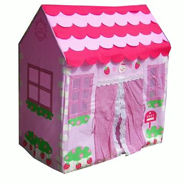 包邮出口日本小兔可爱草莓公主儿童帐篷玩具屋游戏屋宝宝小屋球池