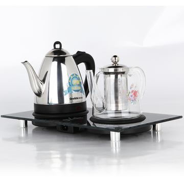 Grelide/格来德 WTM-0801 电热烧水壶玻璃茶壶煮茶泡茶具套装特价