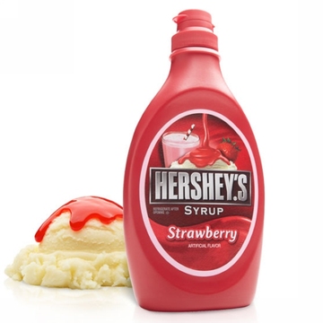 正品进口美国Hershey’s好时草莓酱 咖啡基底调味糖浆果酱/面包酱
