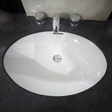 TOTO 正品卫浴LW548B 智洁台下式洗脸盆洗面盆陶瓷洁具洗手盆