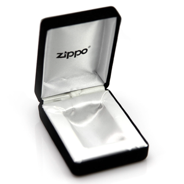 高档 黑色绒布礼盒 正品 zippo 打火机 专柜 正版包装盒 锦盒