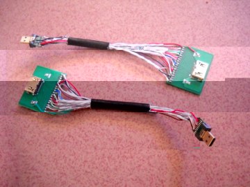 首家4K单反手持云台专用音视频转接线HDMI Micro公转mini母订做线