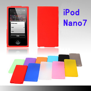 Apple苹果ipod nano7 8代硅胶套 防刮机软保护套 7色任选缤纷色彩