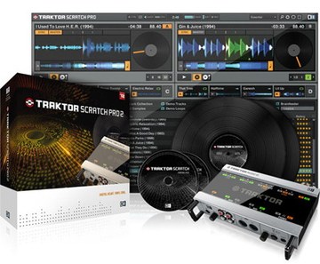 NI Traktor Scratch PRO2  Audio 10  DJ声卡套装 正品行货