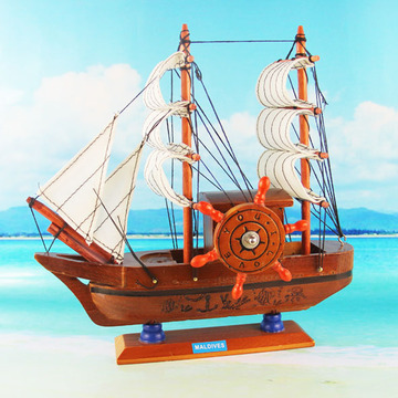 热卖马尔代夫纪念品帆船地中海帆船家居饰品摆件装饰品摆件特价