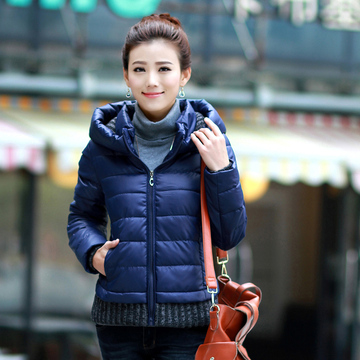 冬装短款棉衣修身中年女装加厚大码妈妈棉服韩版女式棉袄羽绒外套