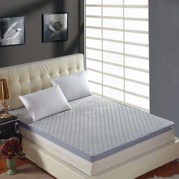 可拆洗加厚床垫立体超柔富贵珊瑚绒榻榻米可折叠1.5 1.8米床褥垫