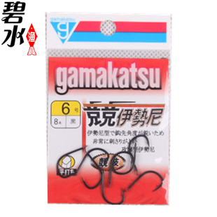 伽玛卡兹gamakatsu日本伽马卡兹 競伊势尼进口竞技带倒刺批发鱼钩