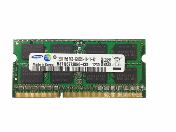 全新 三星2G DDR3 1600 PC3-12800S笔记本内存条 兼容1333 30纳米