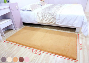 清仓包邮 可机洗不掉色地毯卧室床边加厚防滑地垫成品 可定制尺寸