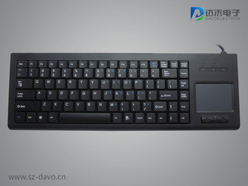 包邮新款限量特价有线全新批发触摸一体键盘工业塑料键盘电脑键盘