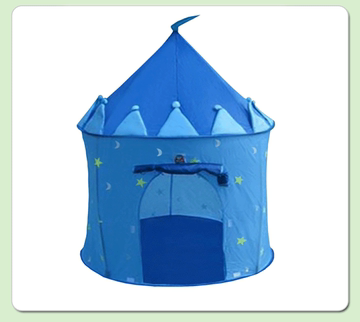 儿童生日周岁礼物 城堡帐篷游戏屋 可爱宝宝玩具爬行帐篷