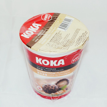 新加坡原装进口 KOKA可口香菇素面快熟面 方便面 泡面 不含味精
