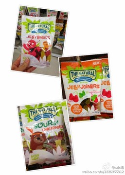 澳洲直邮 THE NATURAL 水果软糖 jelly babies 200g