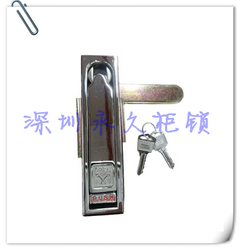 RV技辉台湾原装进口锁具A-180-2 全锌合金镀铬工业机械门门锁