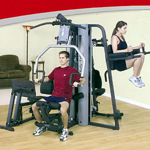 伟克G9S五人站/健身房器械专卖 单位健身房综合训练器 提膝器选配