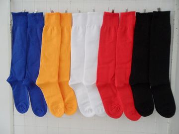 厂家直销男女通用足球袜 学生袜 运动袜 光板纯色中筒袜球袜袜子