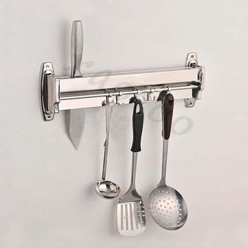 不锈钢刀架厨房置物架多功能挂件简易带挂钩