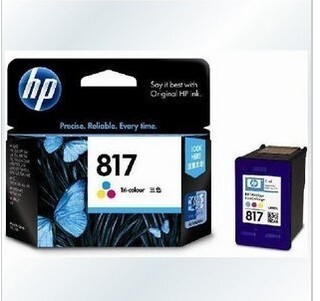 HP817 彩色原装墨盒 惠普817 原装墨盒 100%原装