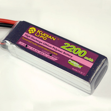 Kudian酷点纳米航模电池1800/2200/2600mAh 7.4V 11.1V 25C系列