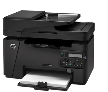惠普HP LaserJet Pro MFP M128fn激光一体机打印复印扫描传