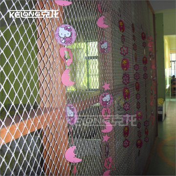 定制幼儿园楼梯防护网 儿童阳台窗户防摔网 安全围栏隔离尼龙绳网