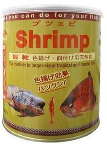 特价日本FUTIAN福田 SHRIMP扬色虾干（干虾）丰年虾鱼饲料鱼粮80g