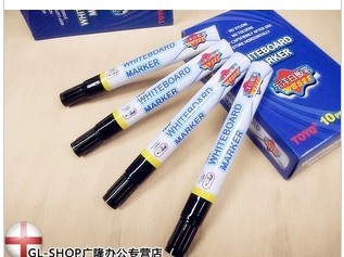 全国包邮白板笔东洋WB-528白板笔可擦白板笔水性白板笔可察写笔