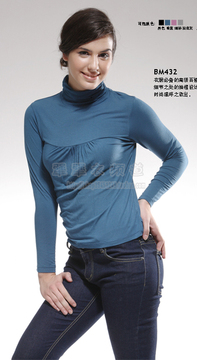专柜正品/梦凡迪2010新款女式舒柔高领衫BM432