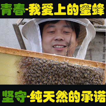 农家自产纯天然深山野生土蜂蜜正宗散装成熟百花蜜500g农场自销新