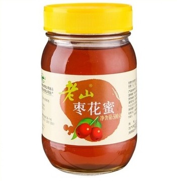 正品量大价优可批发南京老山蜂蜜500g枣花蜜
