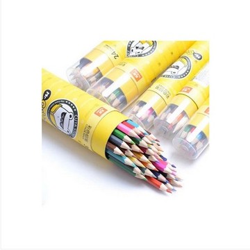 圆筒彩色铅笔 绘画铅笔 学生绘图彩铅 日韩可爱绘画彩铅N9U9QWUe