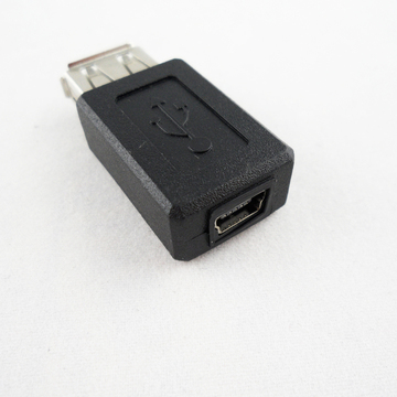 USB转接头 MP3 音响MINI USB转接头 mini USB母转USB母直通头
