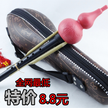 厂家直销 葫芦丝乐器专卖天然葫芦凤尾竹 初学单音葫芦丝促销活动