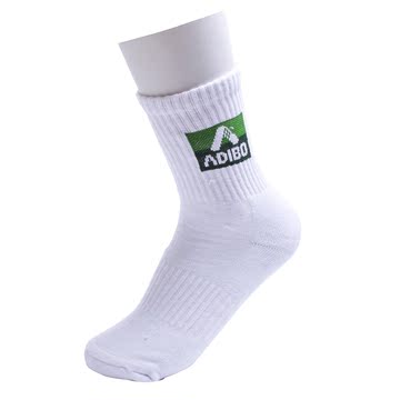 6双包邮正品台湾ADIBO艾迪宝专业羽毛球袜运动袜子毛巾底薄袜厚袜