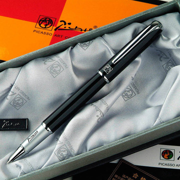 正品特价 包邮 毕加索Picasso PS-916马拉加 纯黑财务笔 钢笔 7色