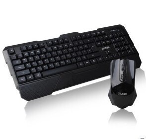动力e族8060无线键鼠套装 无线鼠标 键盘送鼠标垫 送手托