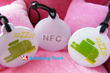 安卓 NFC手机智能标签 可擦写 防水 索尼HTC 三星 LG 滴胶卡 IC