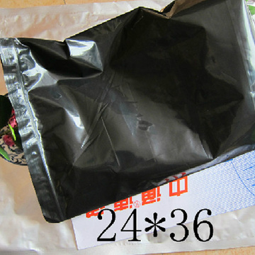 PE24*36*13丝黑色袋 自封袋 加厚密封袋 收藏袋 避光袋 1个价