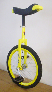 20寸柠檬黄 全铝合金骑士轻骑兵  专业独轮车成人儿童单轮车正品