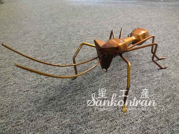 【星工产】 厂家直销 纯手工锻造 铁艺蚂蚁 金属雕塑 铁艺摆件