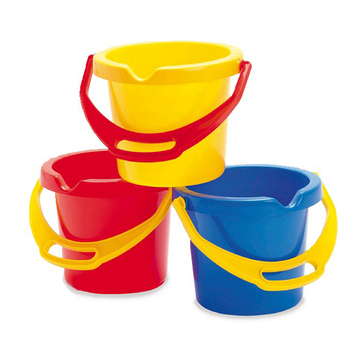 七色花幼教丹麦DANTOY原装进口幼儿园玩水玩沙玩具塑料小水桶