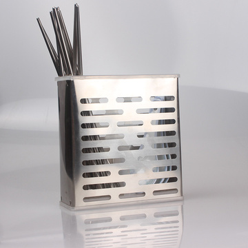不锈钢筷笼 拉篮专用筷笼 沥水筷笼 餐具笼 刀叉筒 厨房筷子盒