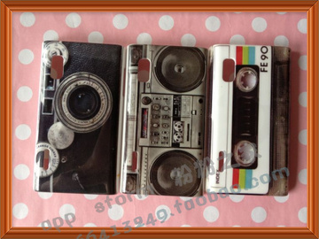 创意复古相机 怀旧录音机 磁带 LG L5 E610/E612手机壳 保护套 硬