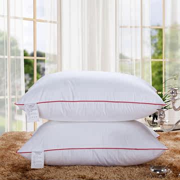 厂家直销批发五星级酒店宾馆旅馆专供羽枕头保健枕头枕芯