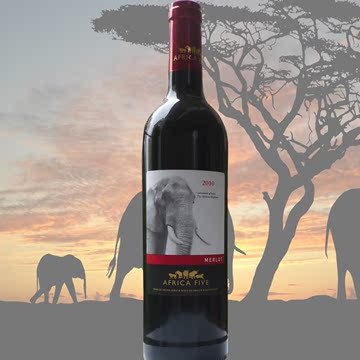 原装南非红酒 南非进口红酒 南非进口葡萄酒 非洲五兽色拉子干红