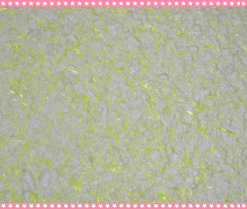 1非乳胶漆非墙纸新型墙面翻新DIY材料天然纤维天鹅绒状涂料柠檬绿