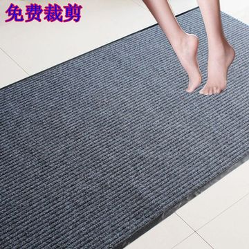 可裁剪PVC条纹地垫防滑脚垫走廊毯进门厅地毯 入户门垫可定制包邮